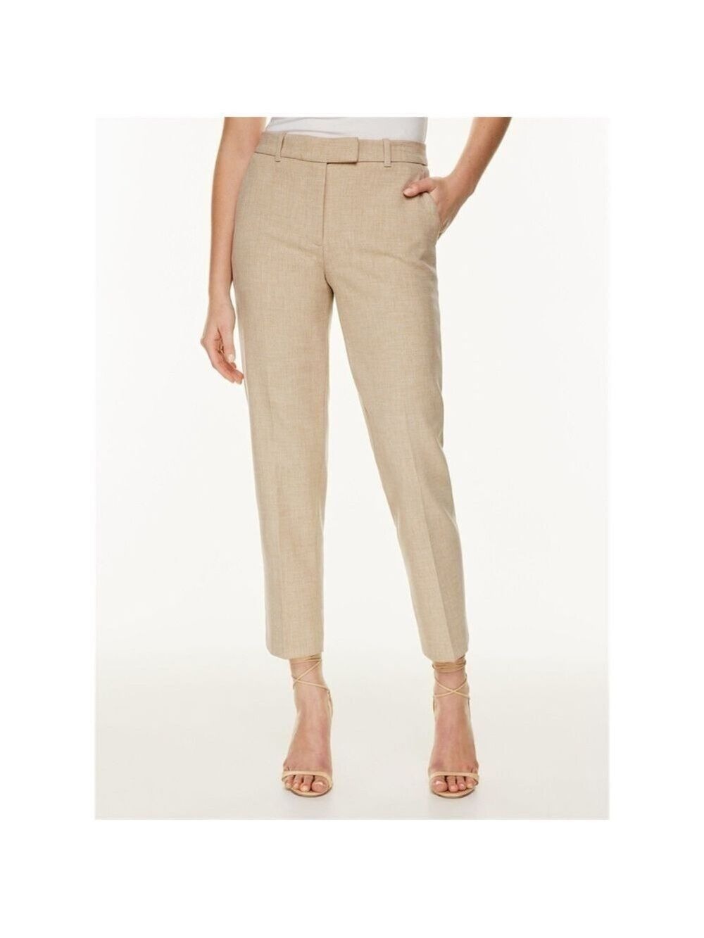 Wilfred Essence Pant Heather Oat Beige Size 4